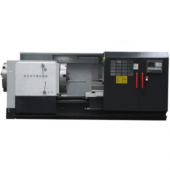 Pipe threading lathe machine QK1327